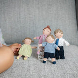 Bonikka - Tiny Doll Family of 4