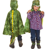 Great Pretenders - T-Rex Hooded Cape - Size 4-5