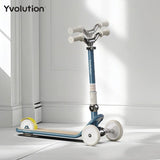 YVolution - Glider Classic 3 wheel Scooter - Blue