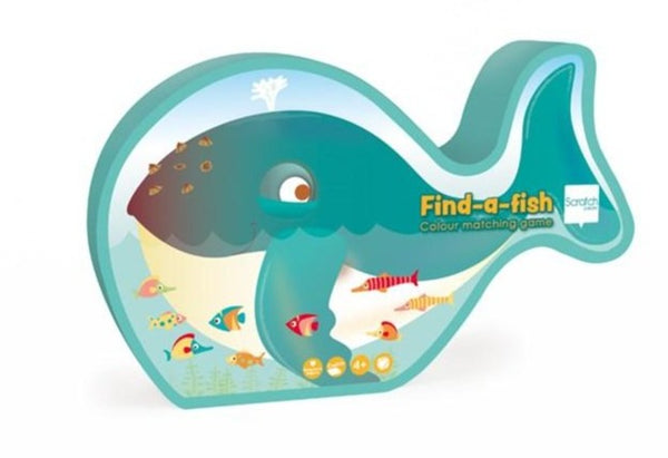 Find-a-fish-colour matching Game