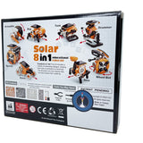 Johnco - 8 in 1 Solar Educational Robot Kit