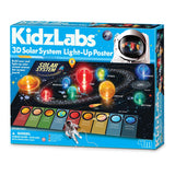 3D Solar System Light-Up Poster Board