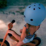 Kinderfeets - Toddler Bike Helmet - Matte Slate Blue