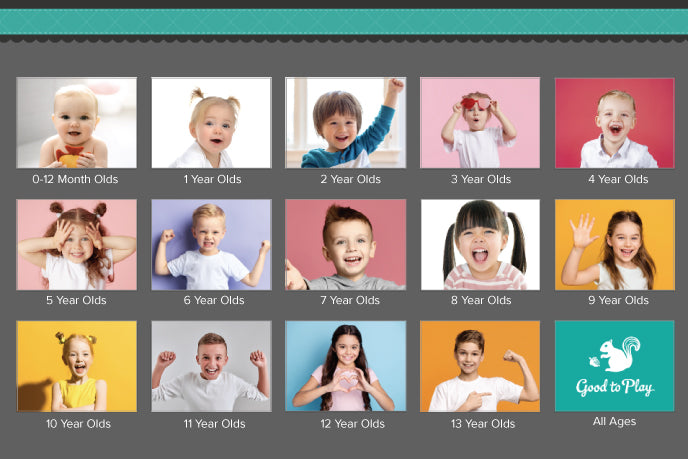 The best toys based on your child's age