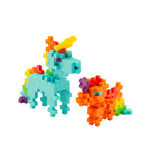 Plus-Plus - Rainbow Unicorns - 100pc Tube