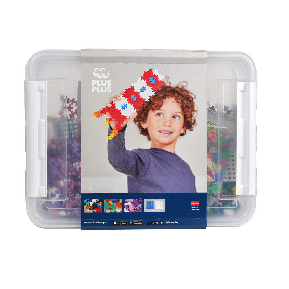 Plus Storage Containers Plus-Plus - Storage Box Mix - 2400pcs – Good to Play