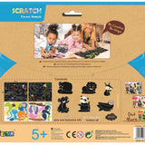 Avenir - Scratch Art Joint Puppets - Forest Animals