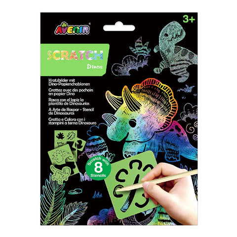 Avenir - Scratch & Stencil - Dinos
