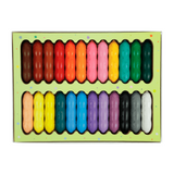 Haku Yoka - Happy Pea Pod Crayons - 24 Colours