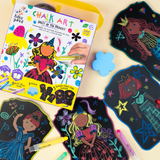Haku Yoka - Art To Go - Chalk Art - Dress Up The Princess