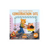 Sassi - Board Book - Sweet Sounds Stories - Construction Site