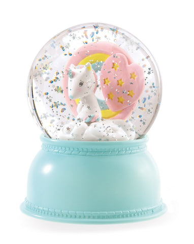 Djeco - Unicorn Globe Night Light