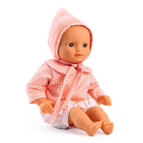 Djeco - Pomea - Rose - Soft Body Doll