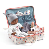 Djeco - Pomea - Baby Cerise's Suitcase and Suitcase