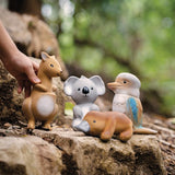 Tikiri - Set of 4 Aussie Animals Bath Toys
