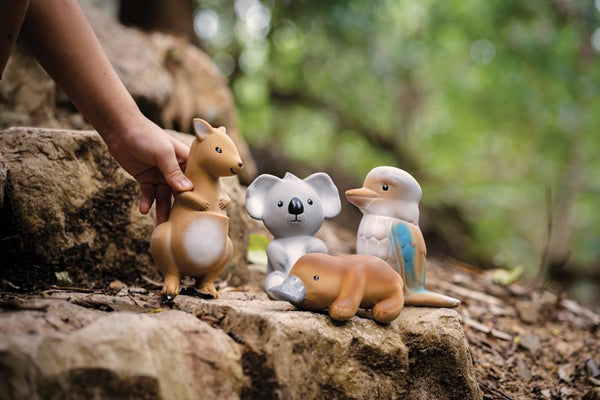 Tikiri - Set of 4 Aussie Animals Bath Toys