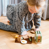 Dantoy - Playful Wood - Toaster Set