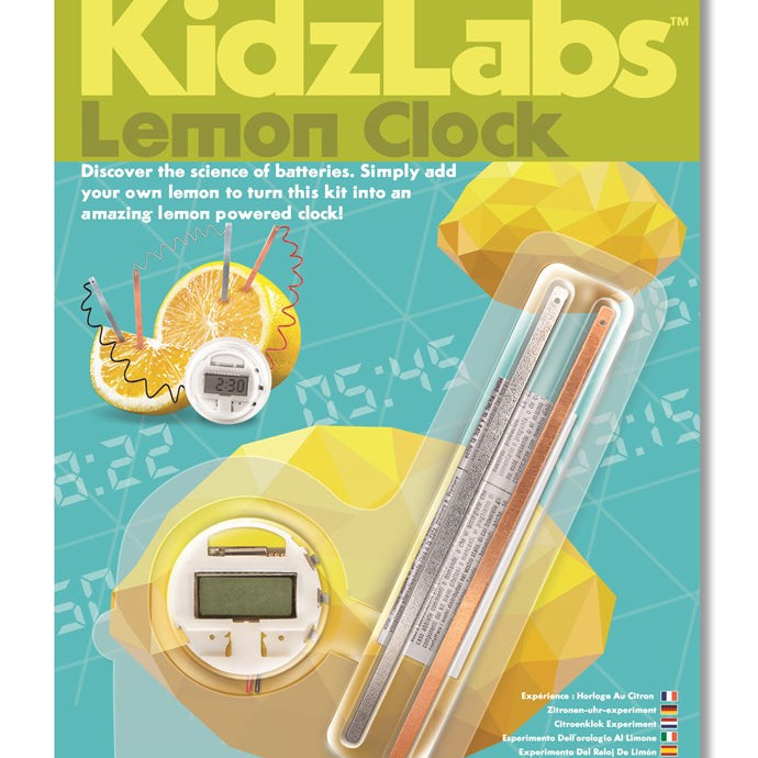 4M - KidzLabs - Lemon Clock