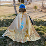 Great Pretenders - Blue Lightning Cape - Size 5-6