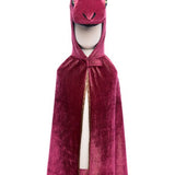 Great Pretenders - Burgundy & Copper Starry Night Dragon Cape - Size 5-6