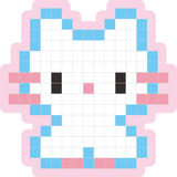 Haku Yoka - Play 'N' Colour - Kawaii Pixel Art