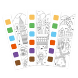 mierEdu - Pocket Watercolour Painting Book - Travel Around The World