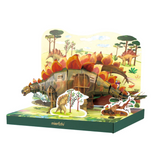 mierEdu - Adjustable 3D Puzzle - Stegosaurus Deluxe