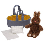Manhattan Toy - Moppettes Beau Bunny & Carrier
