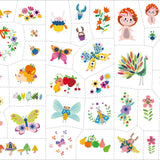 Avenir - Face Stickers and Tattoos - Fantasy Garden World