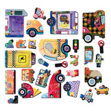 mierEdu - Travel Magnetic Box - Cars