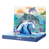 mierEdu - Eco 3D Puzzle - Bottlenose Dolphin Deluxe