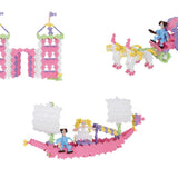 Plus-Plus - Pastel - 480 pcs - 3 in 1 - Princess