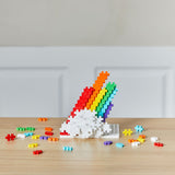 Plus-Plus - Rainbow Mix - 600pcs