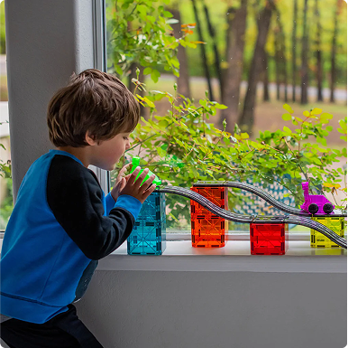 Magna-Tiles: Our Magnetic Construction Toy of Choice
