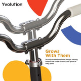 YVolution - Glider Classic 3 wheel Scooter - Black