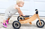 Kinderfeets - 2-in-1 Tiny Tot Balance Bike - Bamboo