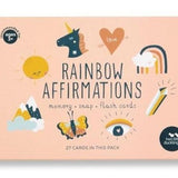 Rainbow Affirmations Snap and Memory Game
