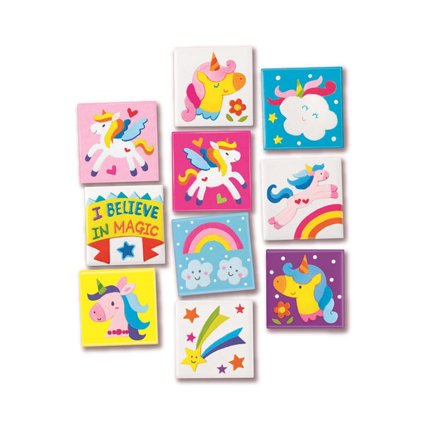 4M - Creative Craft - Mini Tile Art - Unicorns