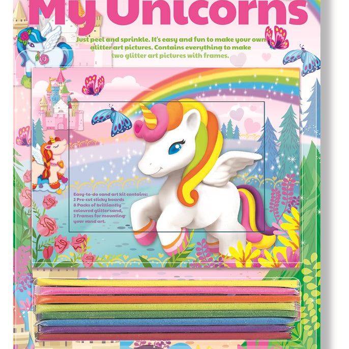 4M - My Unicorn - Glitter Sand Art