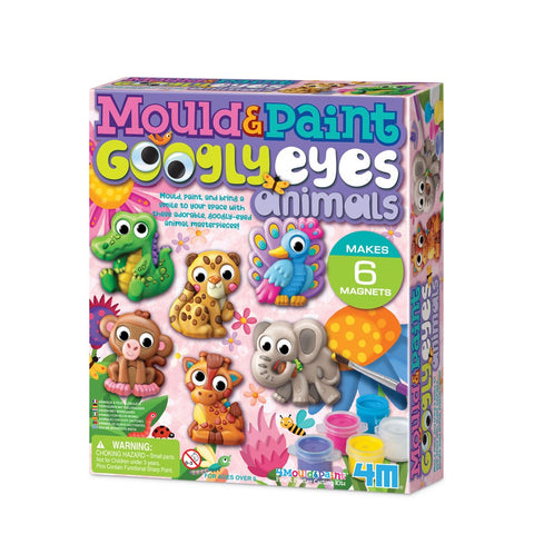 4M - Mould & Paint - Googly Eyes Animals