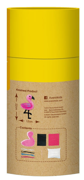 Avenir -  Sewing - Key Chain - Flamingo