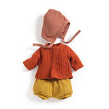 djeco-mandarin 3 piece dolls outfit