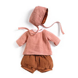 Djeco - Pomea Peach 3 Piece Doll's Outfit