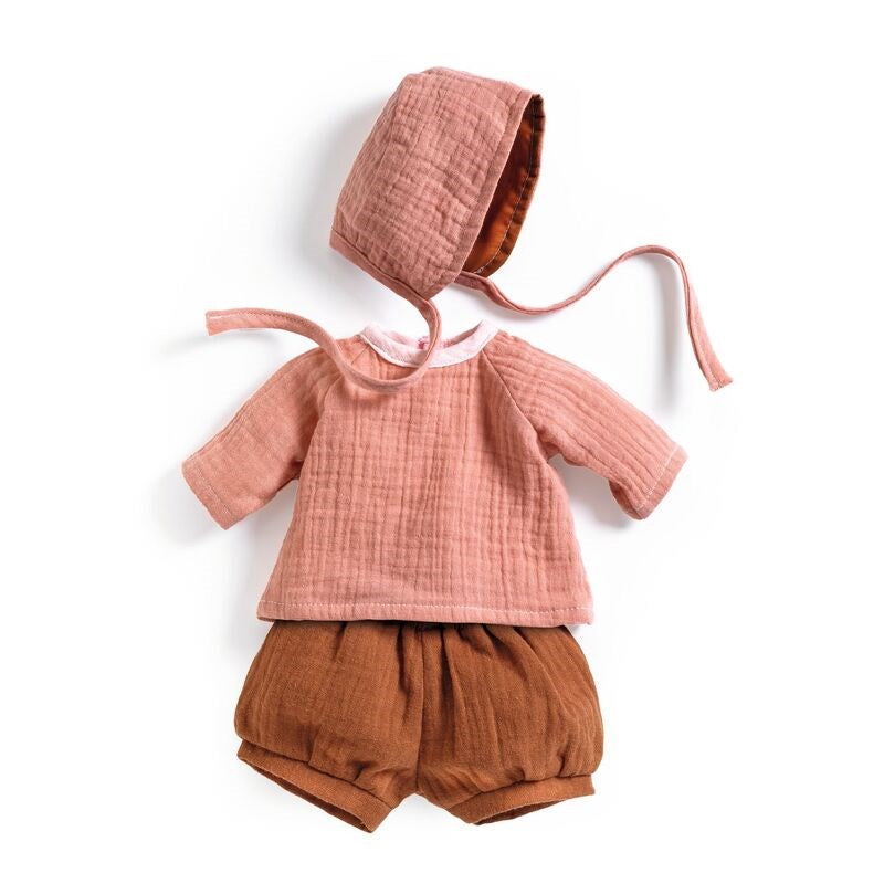 Djeco - Pomea Peach 3 Piece Doll's Outfit