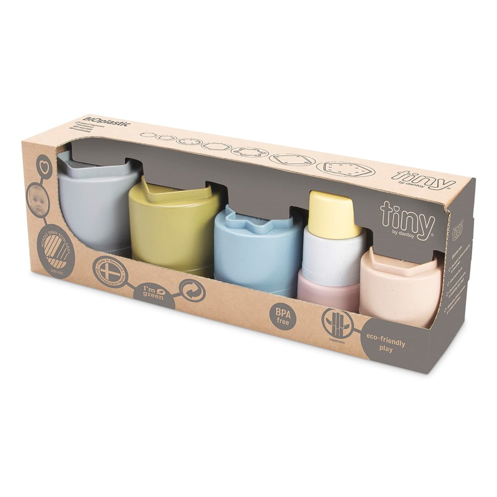 dantoy-tiny bioplastic play cups