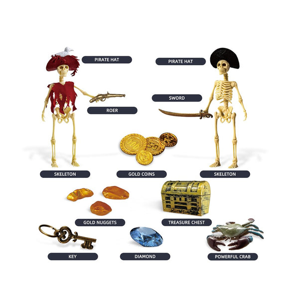 Johnco - Dig Kit - Pirate Treasures