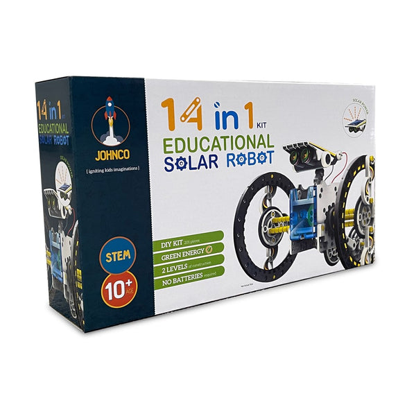 Johnco - 14 in 1 Educational Solar Robot