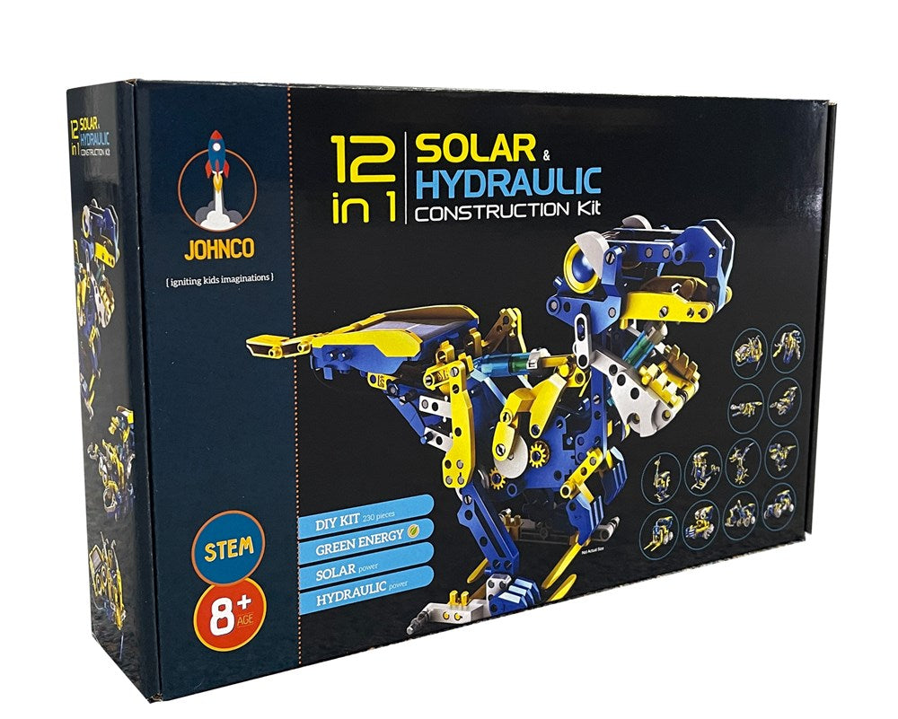 Johnco - 12 in 1 Solar  Hydraulic Construction Kit