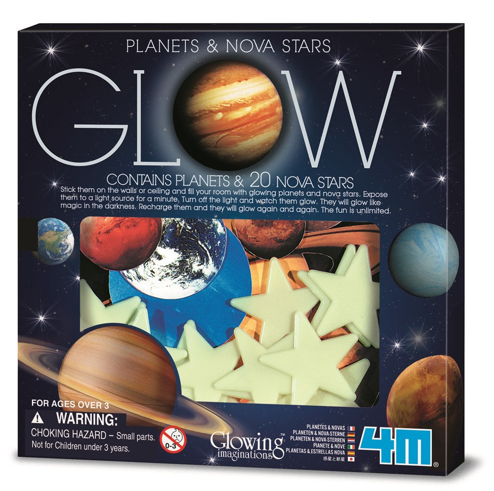 4M - Glow Planets and Nova Stars
