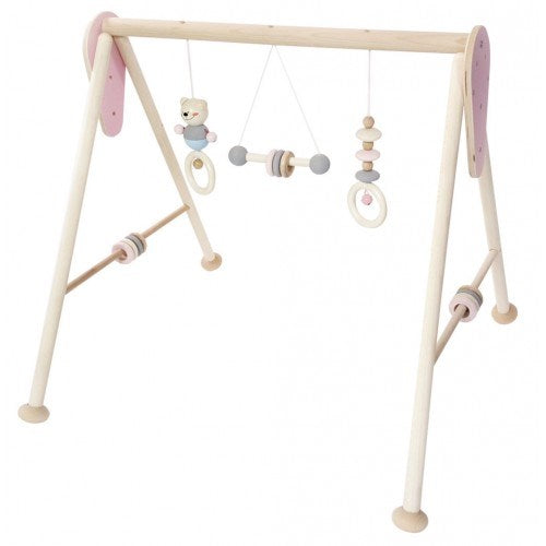Baby Play Gym Natural Pink